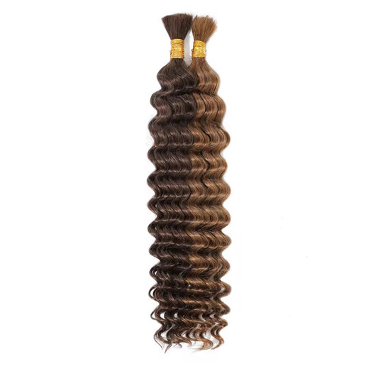 Deep wave bulk hair