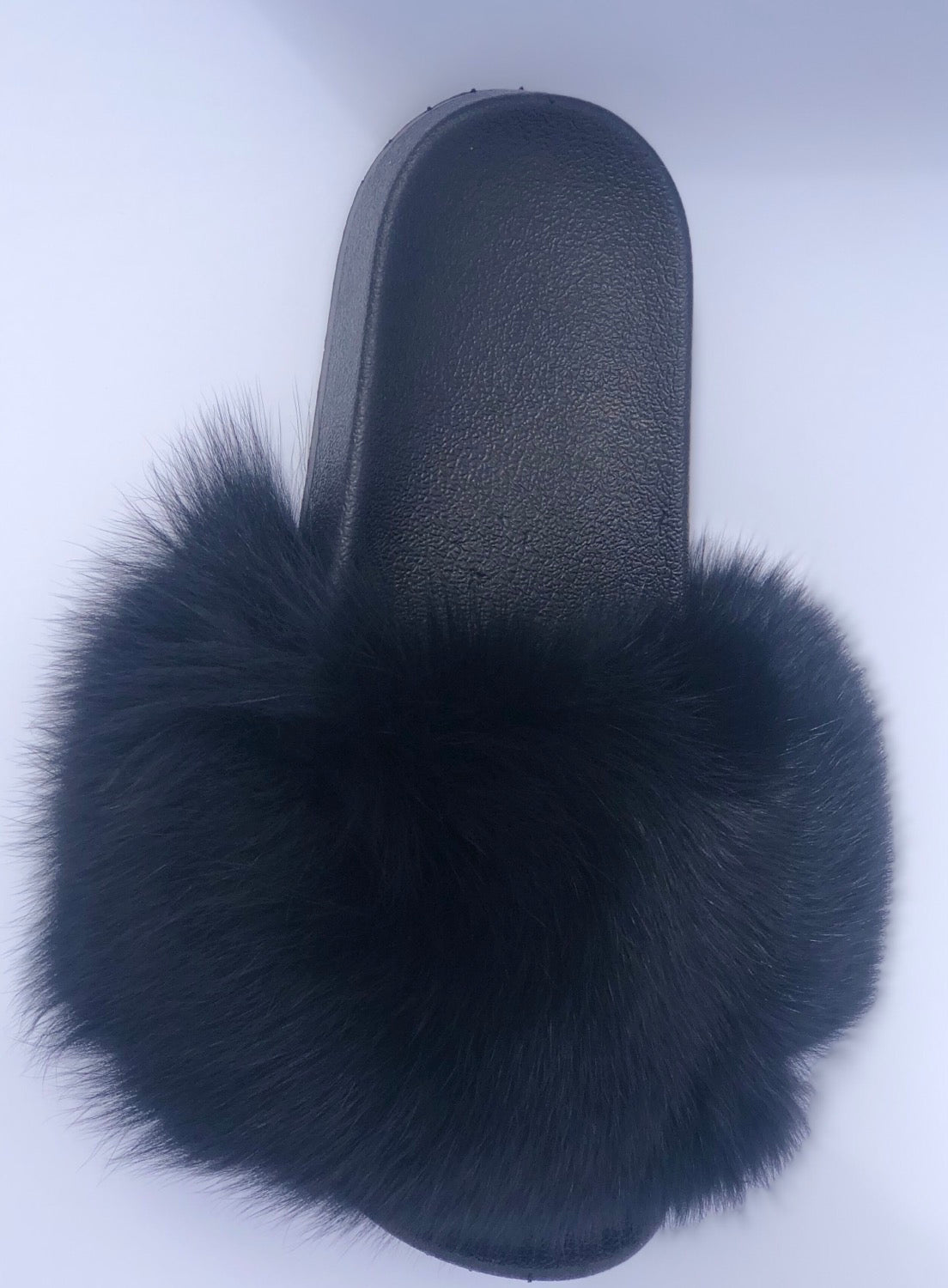 Extra fluffy panther slide