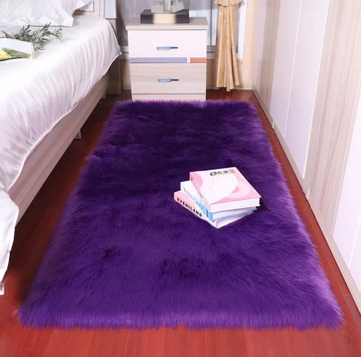 Big purr fur rug