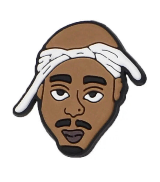 2Pac Rubber Charm